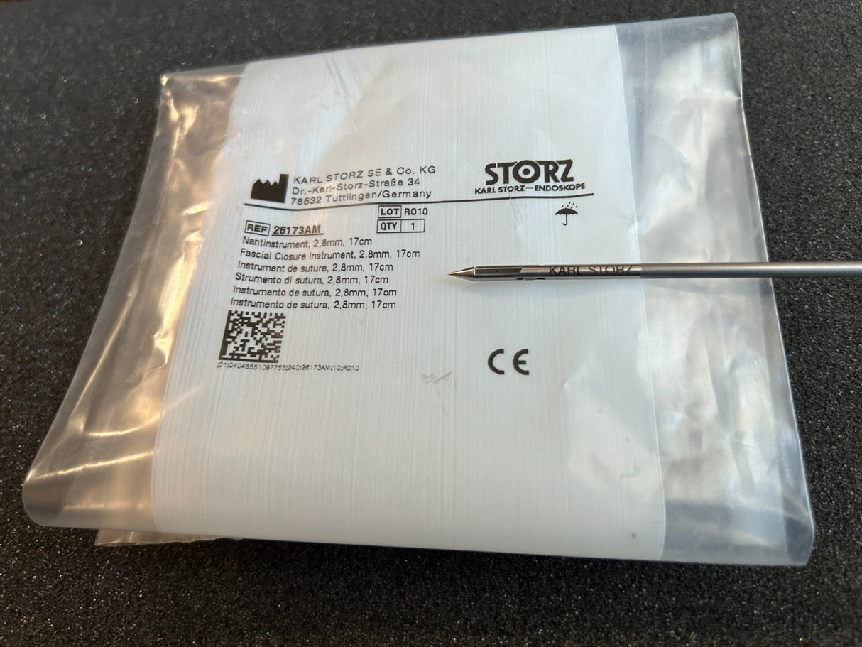 Karl Storz 26173AM Closure Instrument 2.8mm, 17cm Working Length