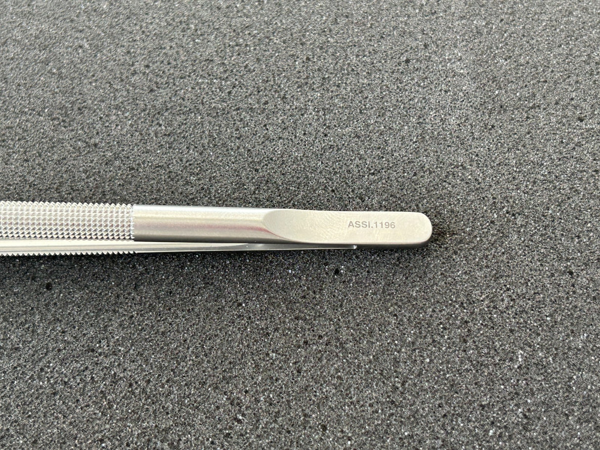 ASSI 1196 Pierse Forceps 18 cm Round Handle 8mm diameter