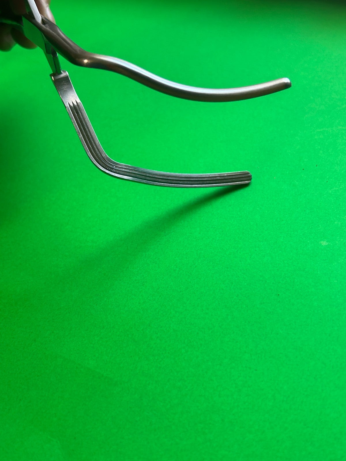 Jarit 320-245 Debakey Aorta Clamp  Angled Jaws, 10-3/4"