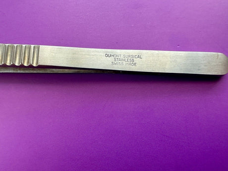 Dumont S&T Forceps 18cm JF-3-18 Straight Tip Swiss Made