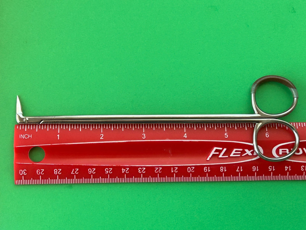 Scanlan Surgical 7" Diethrich-Potts Scissors 90º Angled Blades