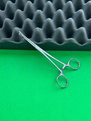 Pilling 17-2957 Pennington Clamp, Triangular Jaws, Straight, 5-3/4in
