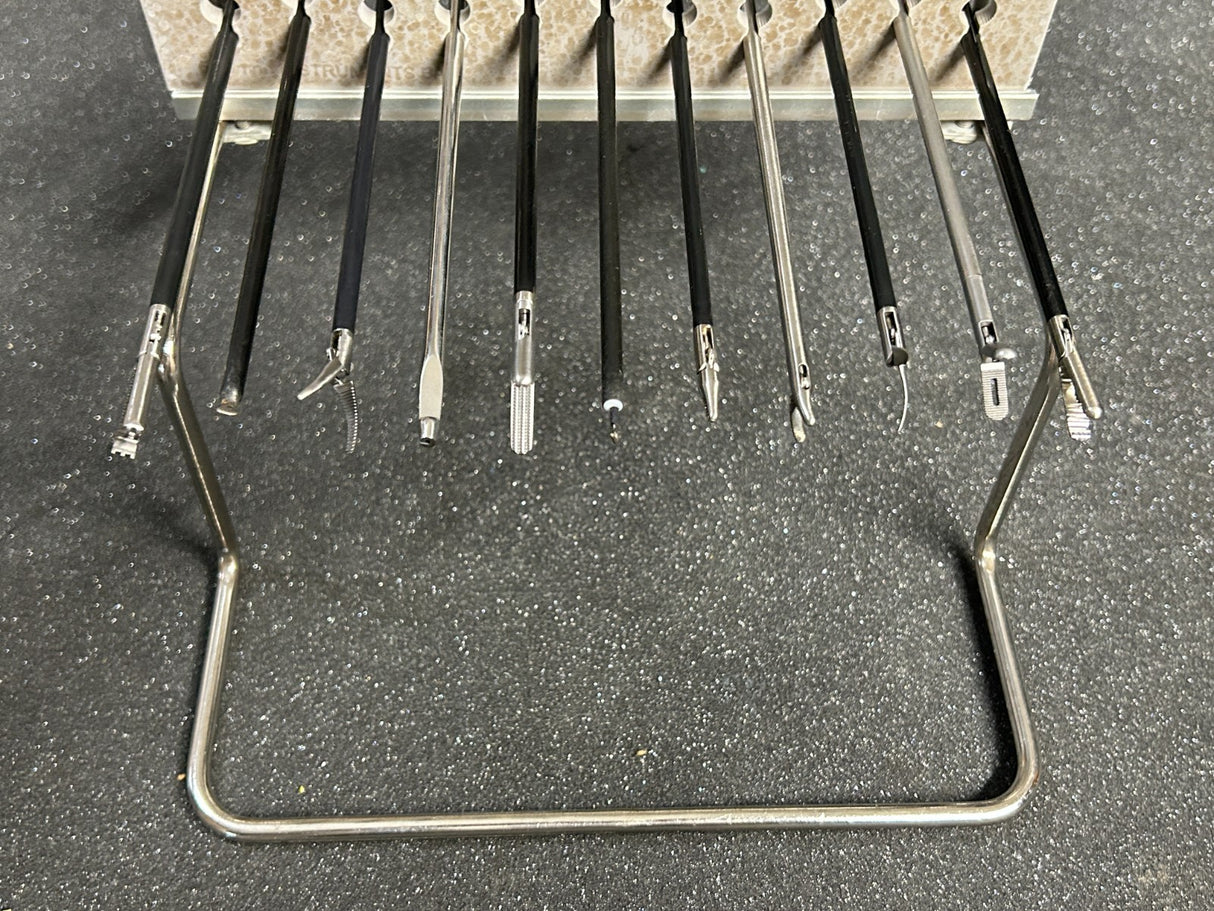 Set of 12 5mm Popular Laparoscopy Instruments Karl Storz Snowden Stryker SET A