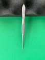 Symmetry Surgical Forceps; Iris; Straight; Extremely Delicate; 1x2 Teeth