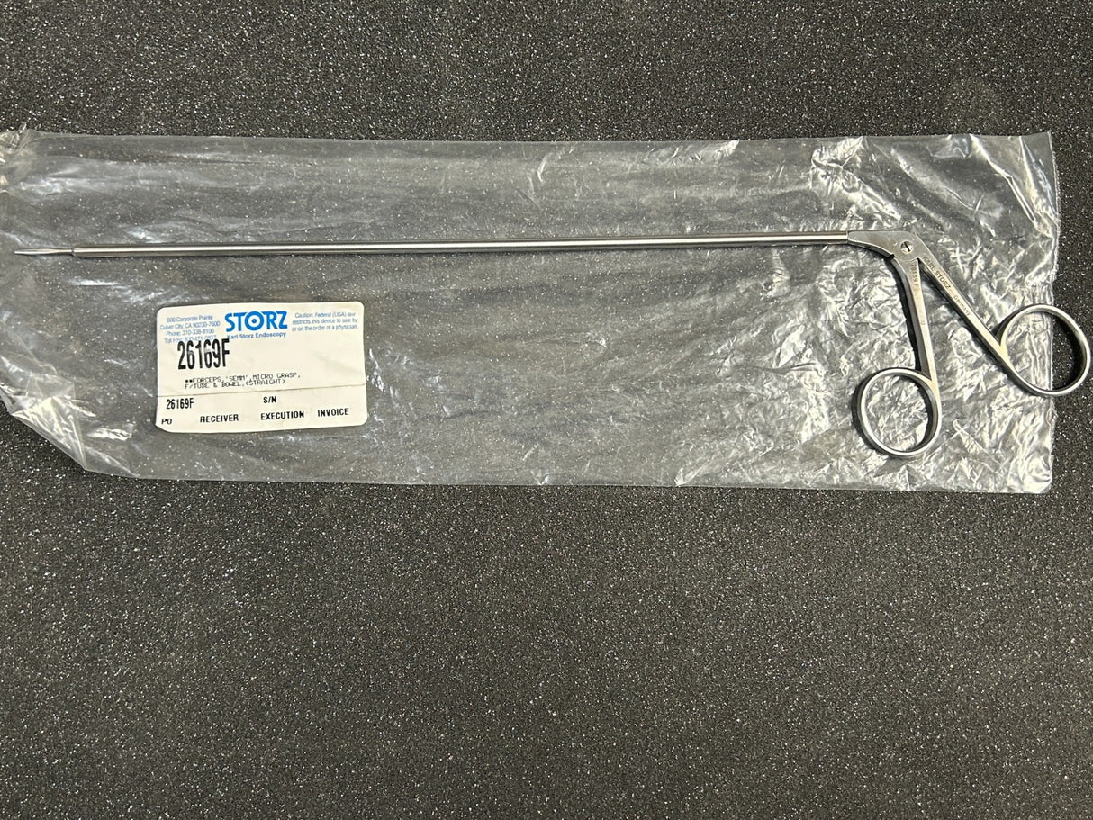 Karl Storz 26169F Laparoscopic Micro Bowel Grasping Forcep 5mm X 33cm