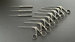 Stryker Arthoscopic/Orthopedic Small Joint Graspers/Punch with Probes Set of 11