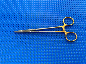 Symmetry Surgical 32-435 Needle Holder; Crile-Wood; Smooth; 6in Tungsten Carbide