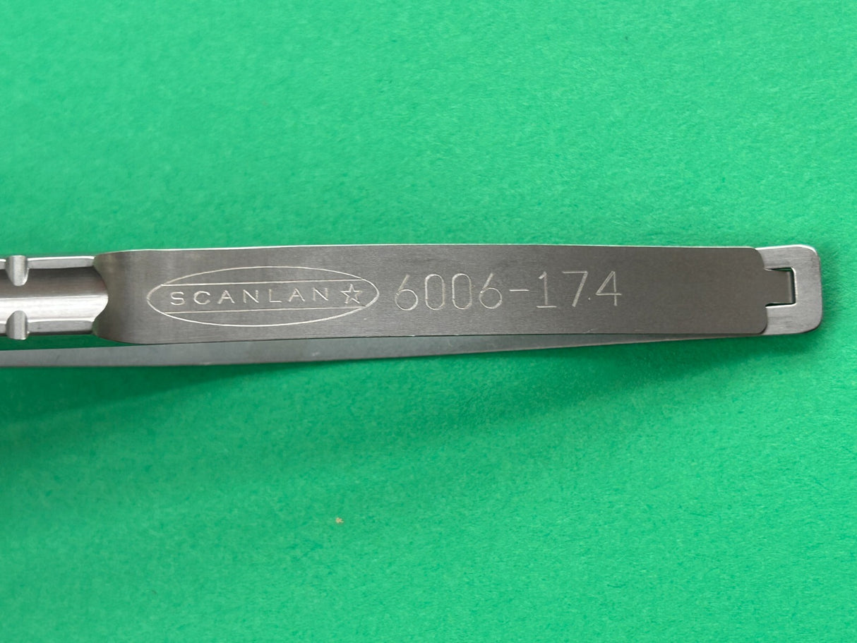 Scanlan Surgical 9" Jacobson Micro Needle Holder, Diamond Dust Jaws, Lock