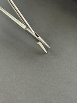 Scanlan 6006-36 Micro Needle Holder, 8-3/4" Straight, Diamond Dust Jaws