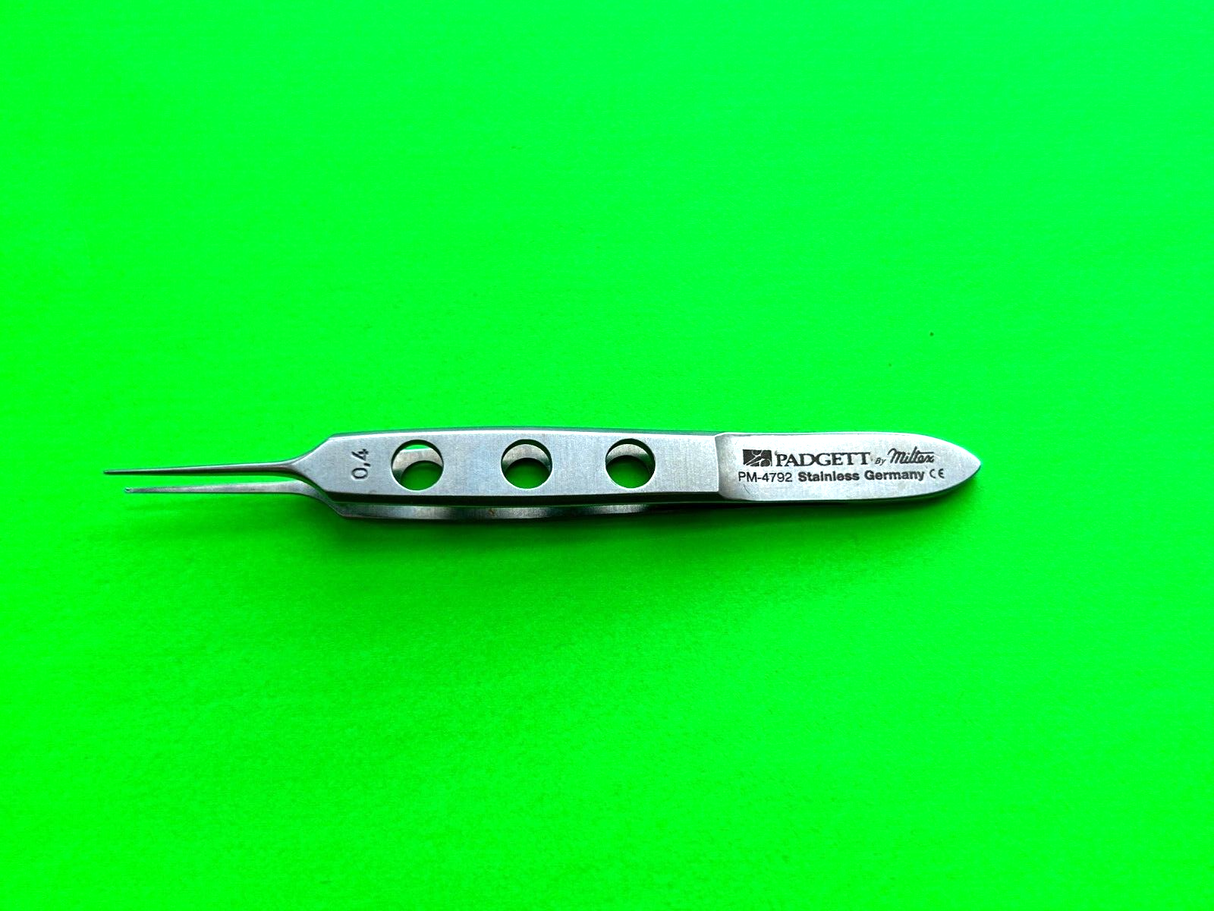 Miltex Surgical PM-4792 Bishop-Harmon Iris Tissue Forceps 4", 1 x 2 Teeth