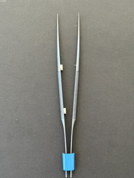 CODMAN 80-1574 Straight Titanium Malis Bipolar Forceps Delicate W/ Free Cable