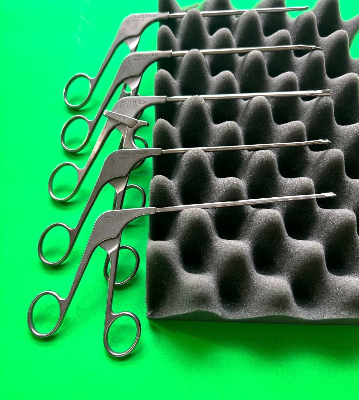 Acufex Orthopedic Punch/Graspers/Scissors SET of 5 Description for More Details
