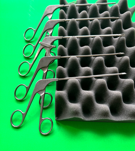 Acufex Orthopedic Punch/Graspers/Scissors SET of 5 Description for More Details