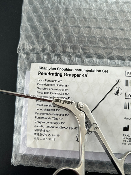 Stryker 3910-500-739 Penetrating Grasper 45º