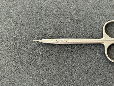 Aesculap BC173R Stevens Tenotomy Scissors, Curved, Blunt, 4.25"