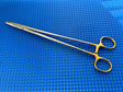 Symmetry Surgical 32-146 Needle Holder; Mayo-Hegar; Straight; TC; 10 in