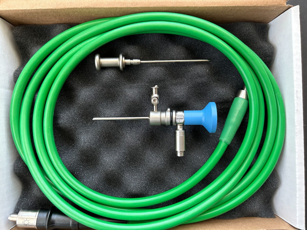 Stryker Arthroscope 2.7mm 30° W/ Sheath, Obturator & Storz Adapter 502-244-030