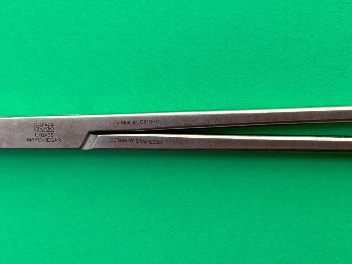 V.Mueller Surgical 11-3/4" Vital Mayo Hegar Needle Holder, TC