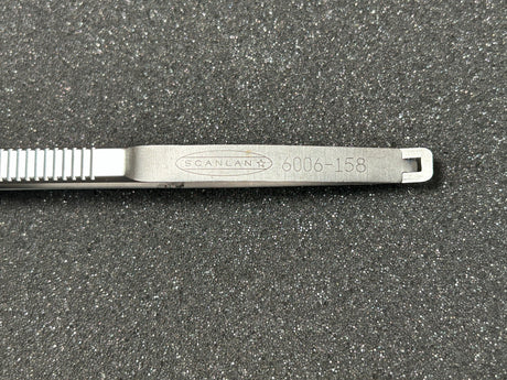 SCANLAN 6006-158 Jacobson Micro Needle Holder,w/Lock 9-1/2" Diamond Dust