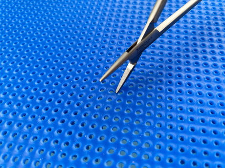 Symmetry Surgical 36-2004 Classic Plus Needle Holder; Crile-Wood; 10 1/4 in, TC