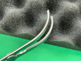 V.Mueller Surgical 4-1/2" Curved Bulldog Glover Clamp DeBakey Jaw