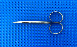 Karl STORZ Surgical E3410 Eye Scissors Straight Pointed Tips 4.25"