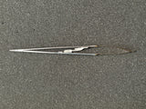 Jarit 121-228 Castroviejo Needle Holder, Carb-Bite, w/Lock 7-1/4', TC
