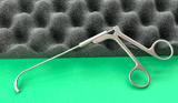 Karl Storz Surgical Heuwieser Antrum Grasping Forceps, Fixed Jaw Curved Down