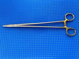 Symmetry Surgical 36-2019 Classic Plus Needle Holder; Mayo-Hegar; 10 1/2 in TC