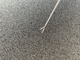 Karl Storz 221110 Ear Forceps, 1 x 4.5 mm, 8 cm, Smooth Jaw