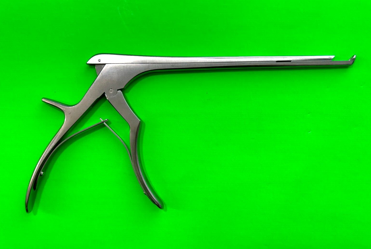 BOSS Surgical 70-1855 Orthopedic Kerrison Rongeur 5mm Up Bite, 40°, Shaft 8"