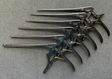 Aesculap Detachable Kerrison Rongeur/Punch 40° Up 1.5mm-6mm Set of 6 Spine/Neuro