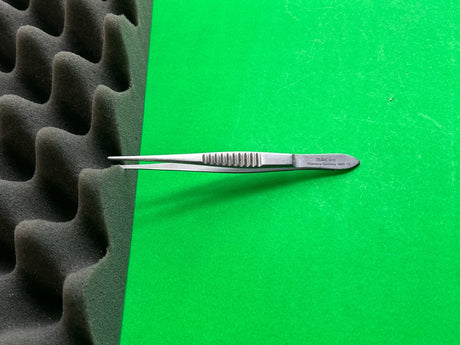 Miltex 6-92 Tissue Forceps, 5", 1x2 Teeth