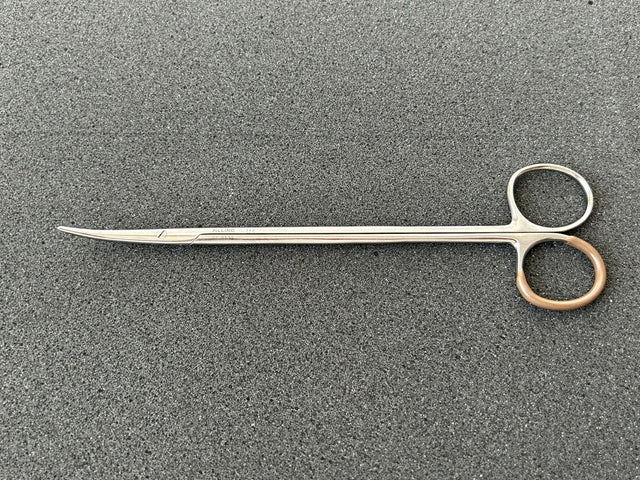 Pilling 35-2100 DeMartel Vascular Scissors Curved, Blunt, 7"