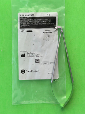 V.Mueller Surgical 6-1/2" Jacobson Angled Spring Handled Scissors, Angled 125°