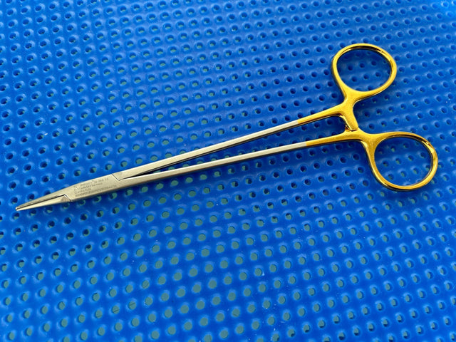 Symmetry Surgical 36-3010 Classic Plus Needle Holder; Microvascular; 7 in, TC