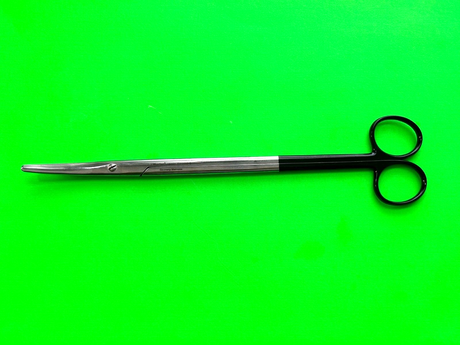 V.Mueller Surgical CH-2032-S Super Cut Metzenbaum Scissors, Curved 23 cm