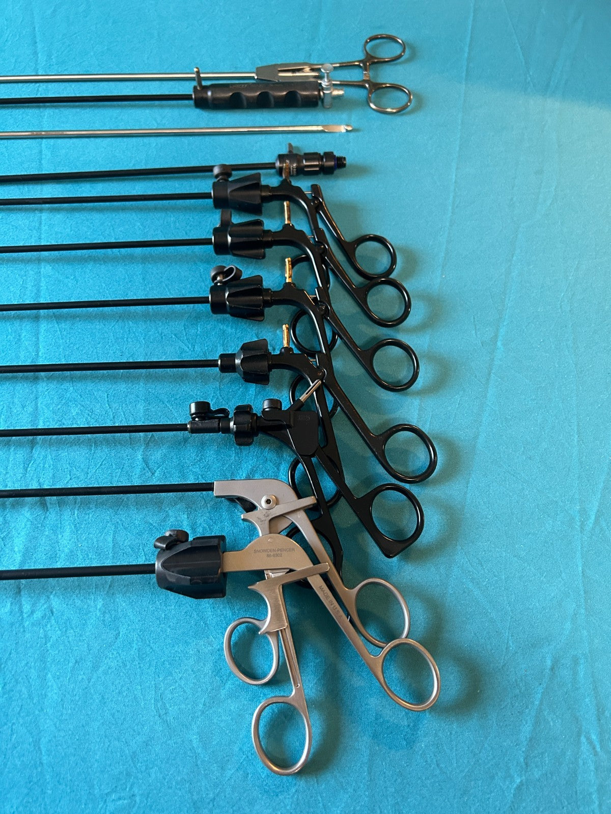 Set Of 12 Laparoscopy Most Popular Set 5mm Jarit Karl Storz V.Mueller  (Set C)