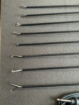 Aesculap 5mmx31cm Autoclavable QuickSnap Laparoscopy Set of 8 w Karl Storz Cord