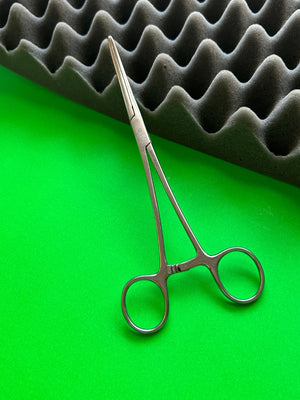 Codman 32-4151 Rochester-Carmalt Curved Forceps 8"