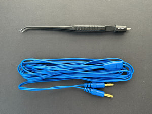 Stryker 6712-180-410 Non-Stick Bipolar Forceps, SP straight, 30° up 1.0 mm Tip