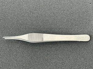Aesculap BD523R Jefferson Tissue Forceps 7" 1X2 Teeth