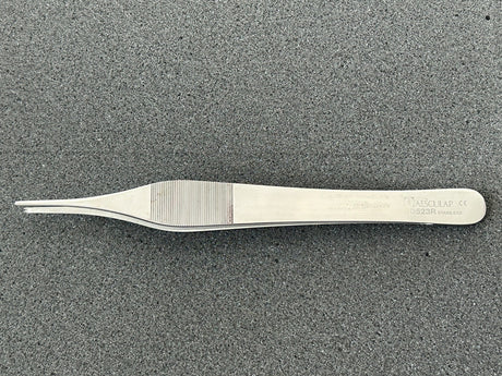 Aesculap BD523R Jefferson Tissue Forceps 7" 1X2 Teeth