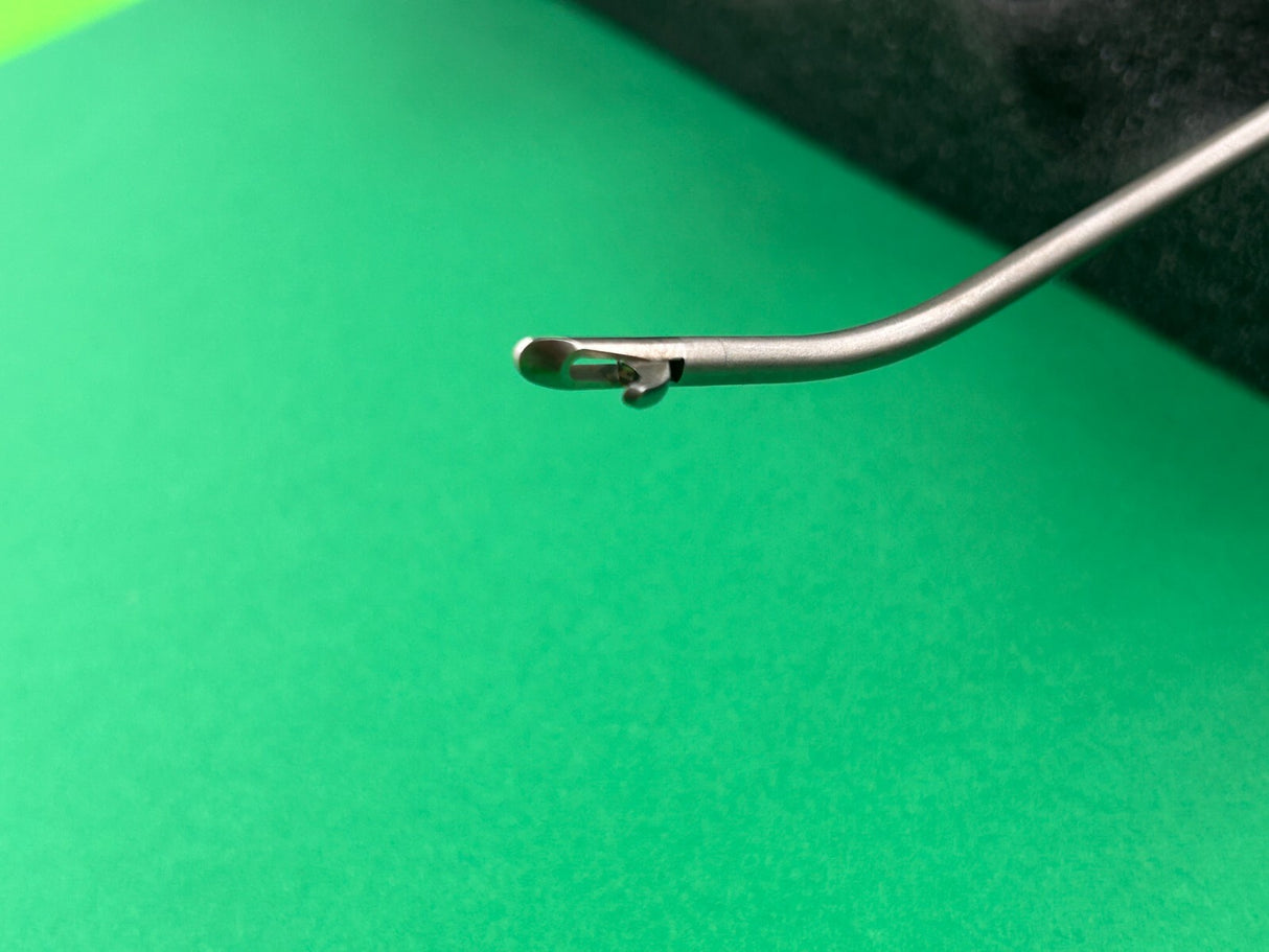 Conmed Linvatec Surgical SHUTT Arthroscopy B-Scoop Forceps 30° Right 3.4mm, 9".