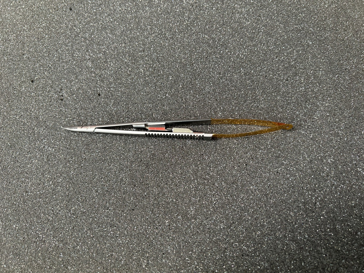 Spectrum 40-4471 Curved Needle Holder, w/Lock, TC
