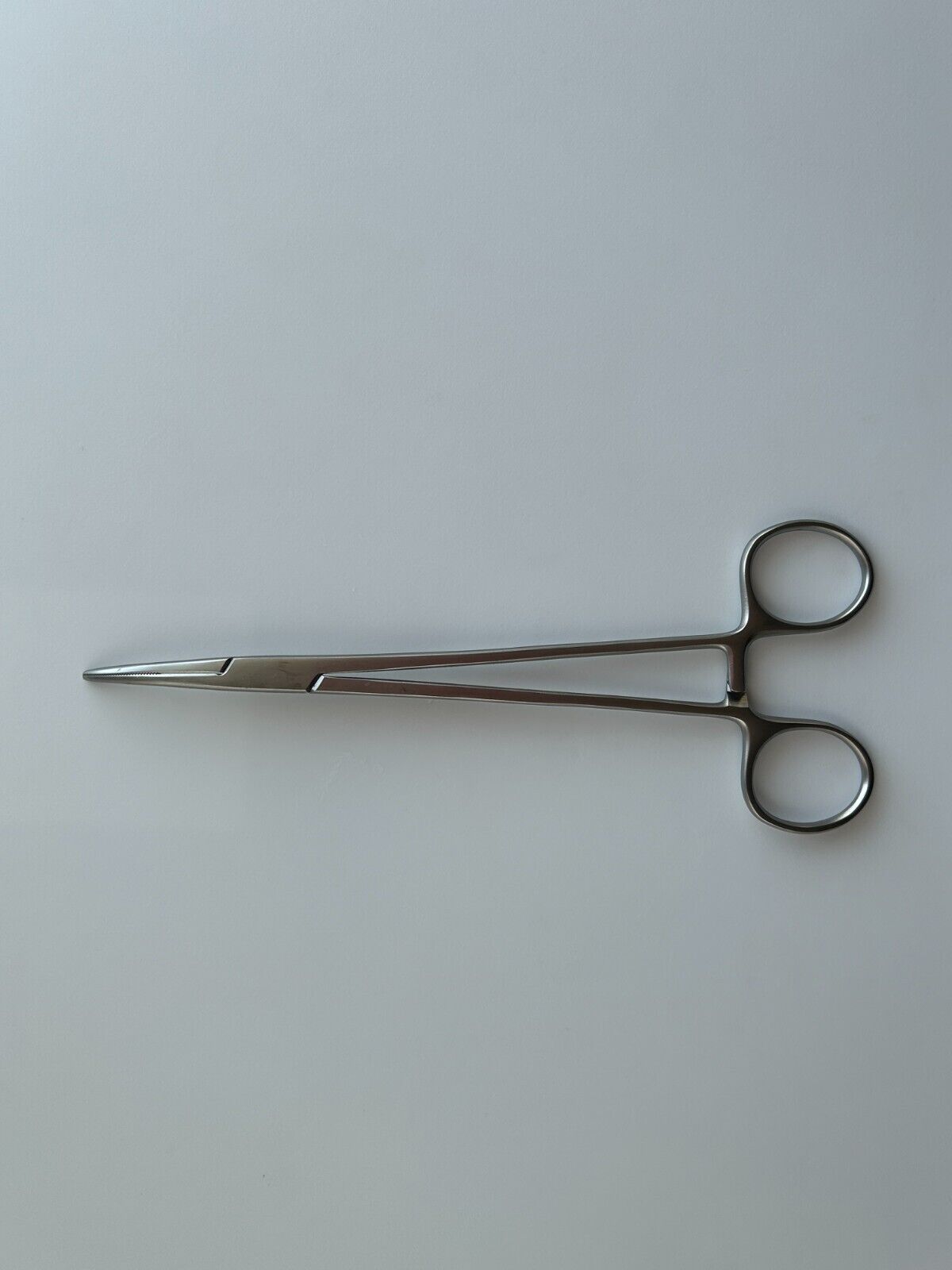 Jarit Schnidt Forceps, Rings Closed, Half Curved, 7 1/2", 449-310