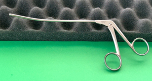 R.Wolf 3.5mm Arthroscopic Cutting Hook Scissors, Curved Left, 9"