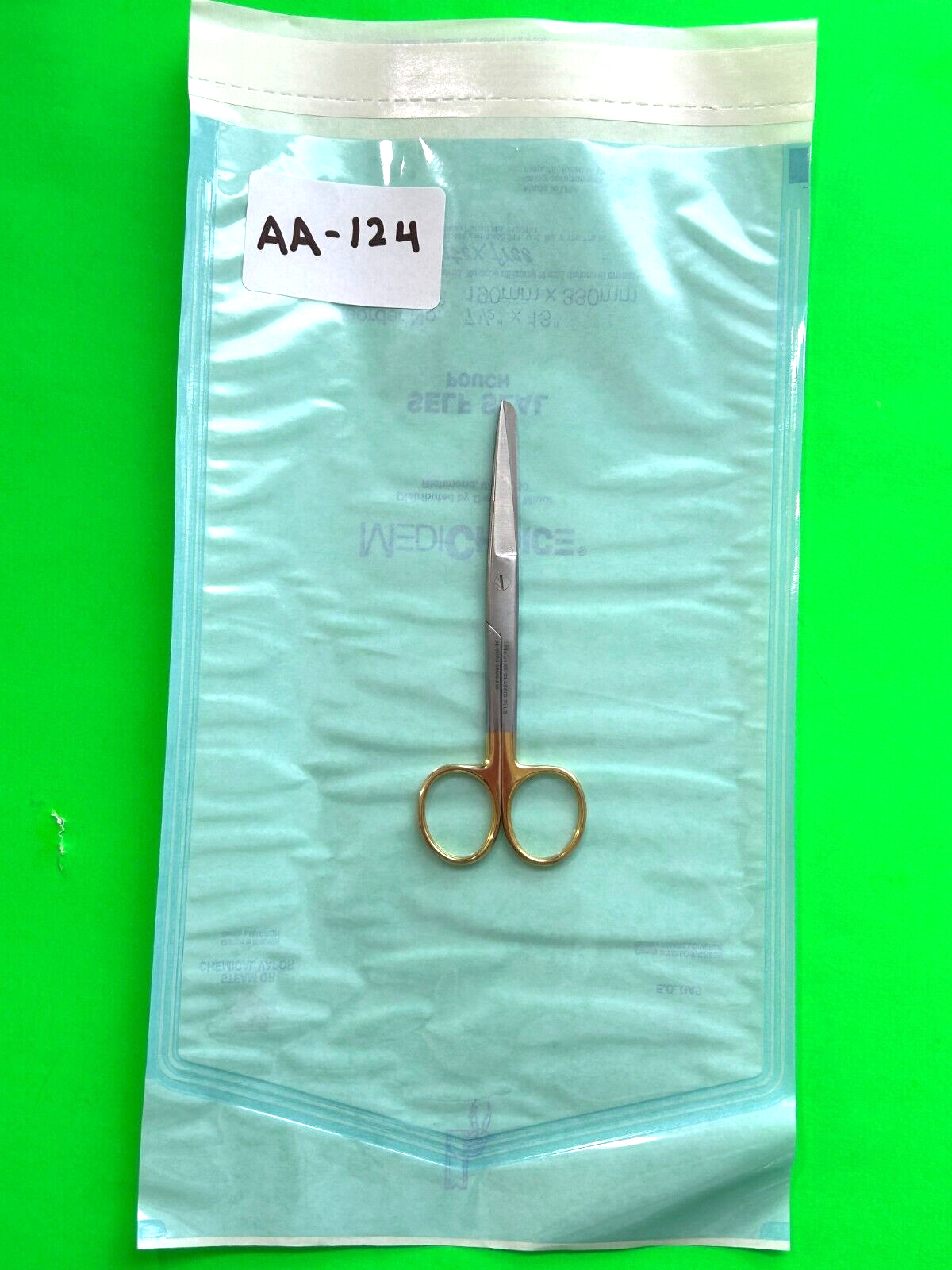 Codman Surgical 36-5040 Operating Scissor, 14cm Sharp/Blunt Straight TC Jaws