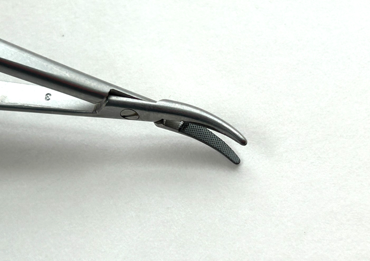 Spectrum 40-4471 Curved Needle Holder, w/Lock, TC