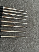 Aesculap 5mmx31cm Autoclavable QuickSnap Laparoscopy Set of 8 w Karl Storz Cord